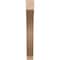 Ekena Millwork 3-inch W x 18-inch D x 24-inch H Baker Rough Cedar Woodgrain TimberThane Knee Brace, Primed BRCUR03X18X24BKRRCPR - alternate 2